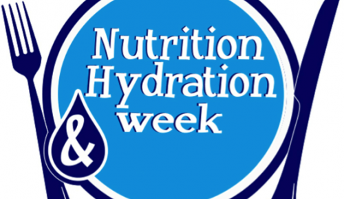 nutrition hydration week logo